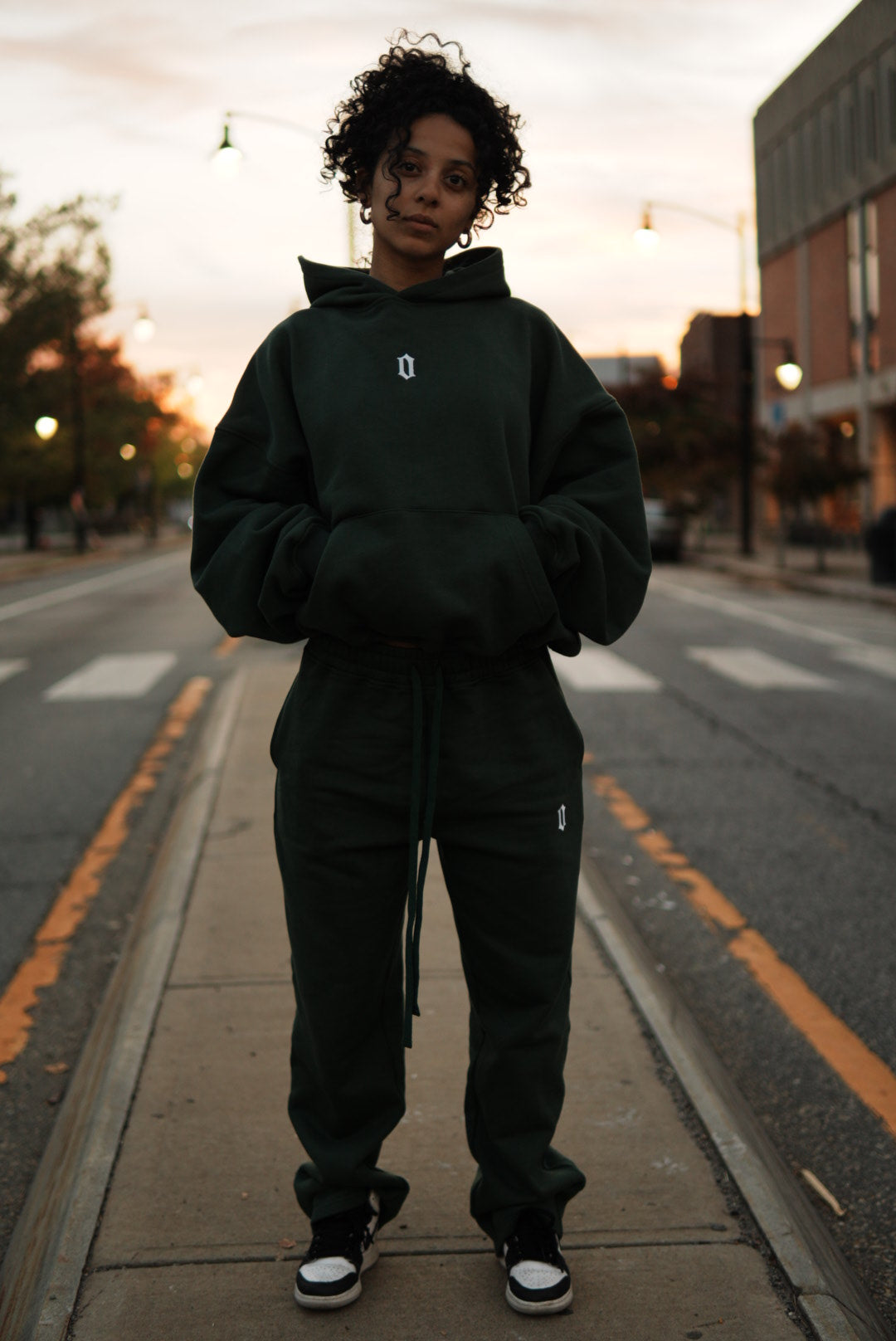 Monstera Oversized Boxy Hoodie
