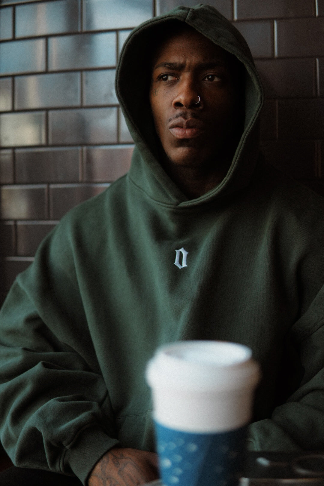 Monstera Oversized Boxy Hoodie