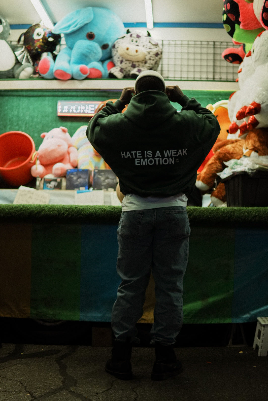 Monstera Oversized Boxy Hoodie
